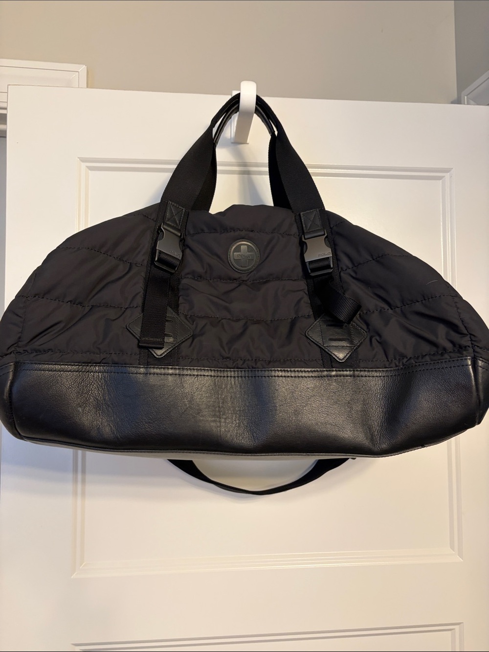 Polo by Ralph Lauren Black Quilted Men's Duffel Bag - Picture 3 of 4